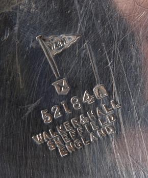 DUBBELKAROTTER, ett par, pläter, Walker & Hall, Sheffield, England, tidigt 1900-tal.