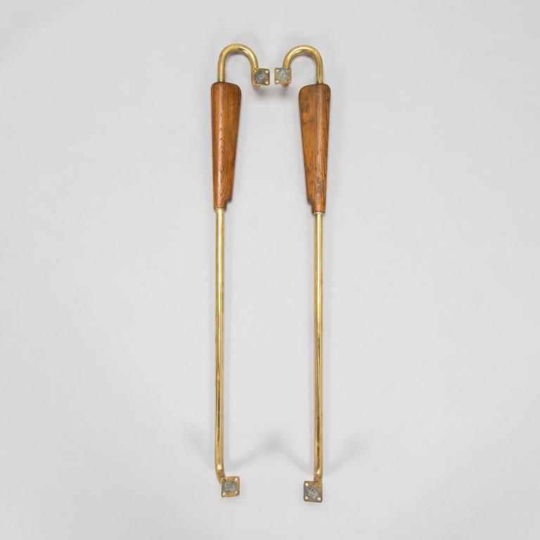 Kaj Blomstedt and Birger Stenbäck, a pair of 1951 door handles.