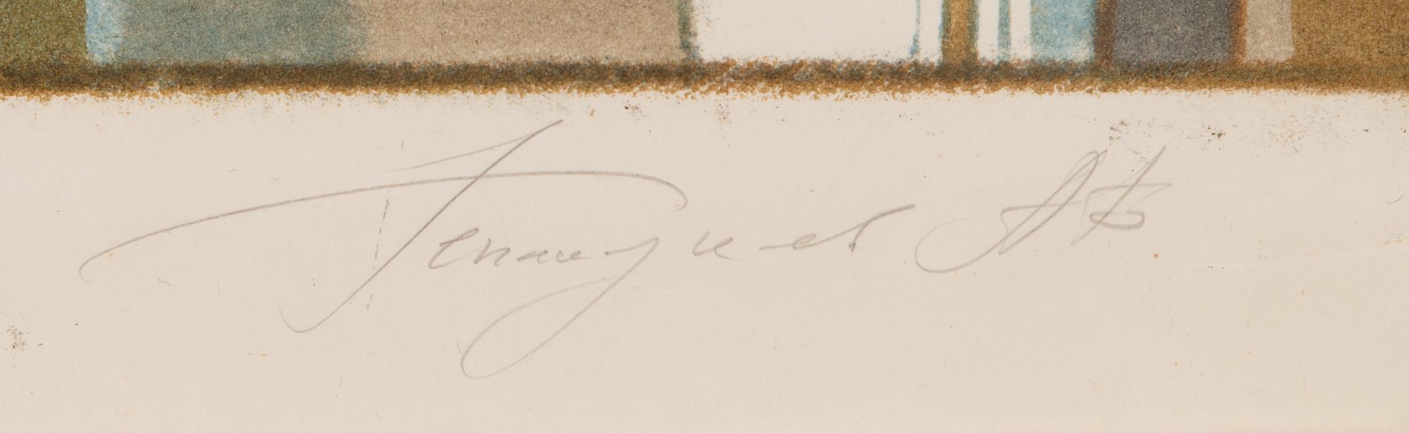 Andrei Gennadiev, litografia, signeerattu ja numeroitu 5/15.