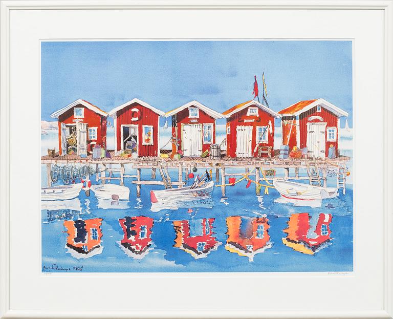 ARIANA RAMHAGE, graphics, signed, numbered 132/756 and dated in the print 1996.