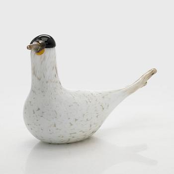 Oiva Toikka, an annual glass bird 'Arctic tern', signed O. Toikka Nuutajärvi 2000.