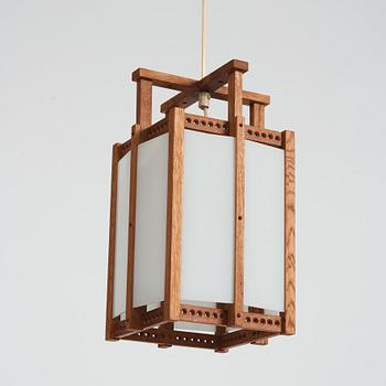 John Kandell, taklampa, S:t Nicolai kapell, Helsingborg 1956. Proveniens Carl-Axel Acking.