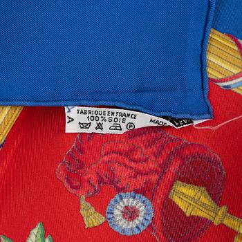 Hermès, scarf, "1789 Liberty Equality Fraternity".