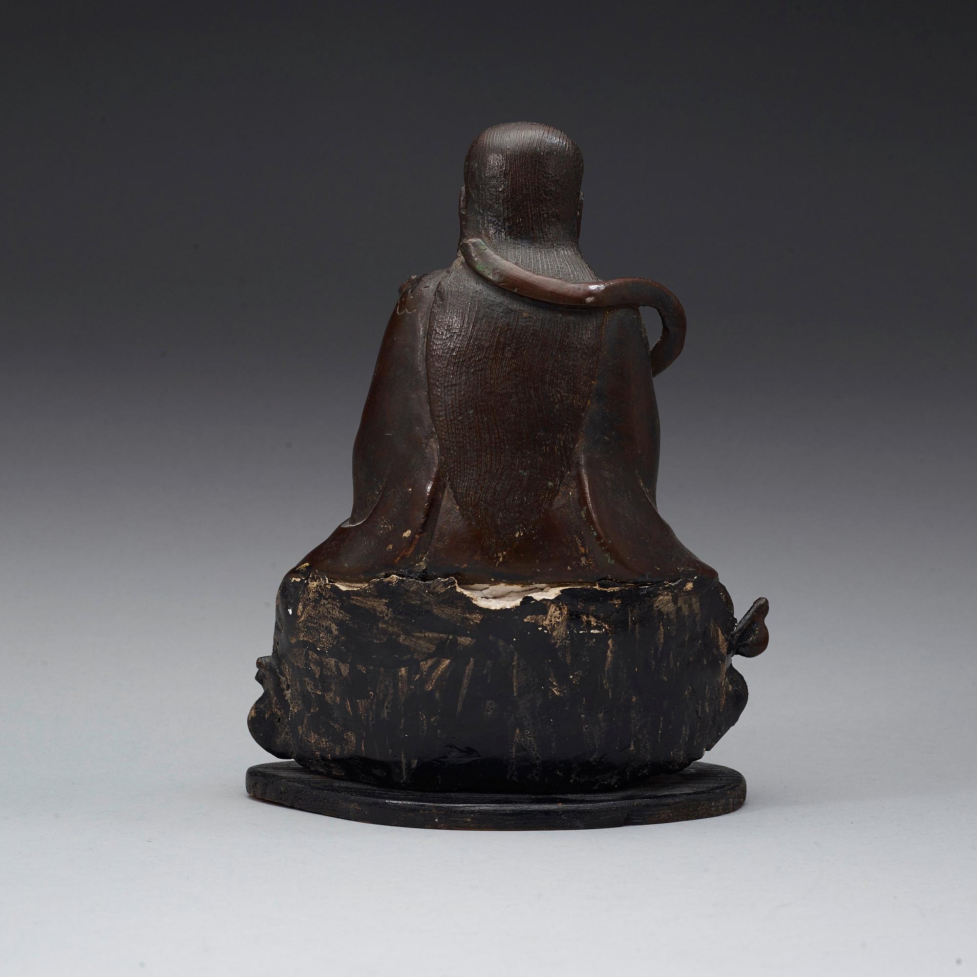 DAOISTISK GUDOM, brons, 1600-tal.