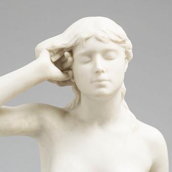 PER HASSELBERG, after. A porcelain sculpture from Gustafsberg, dated 01.