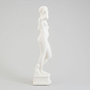 PER HASSELBERG, after. A parian sculpture from Gustafsberg, 1905.