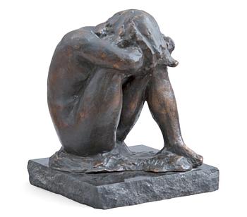 Matti Haupt, A SITTING GIRL.