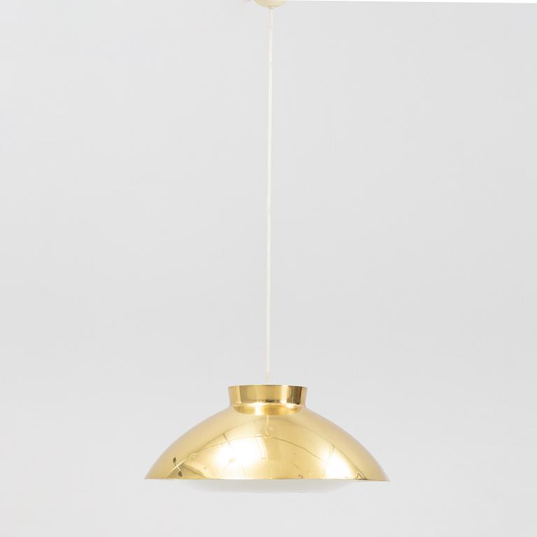 Lisa Johansson-Pape, a brass ceiling light from Stockmann Orno, Finland.