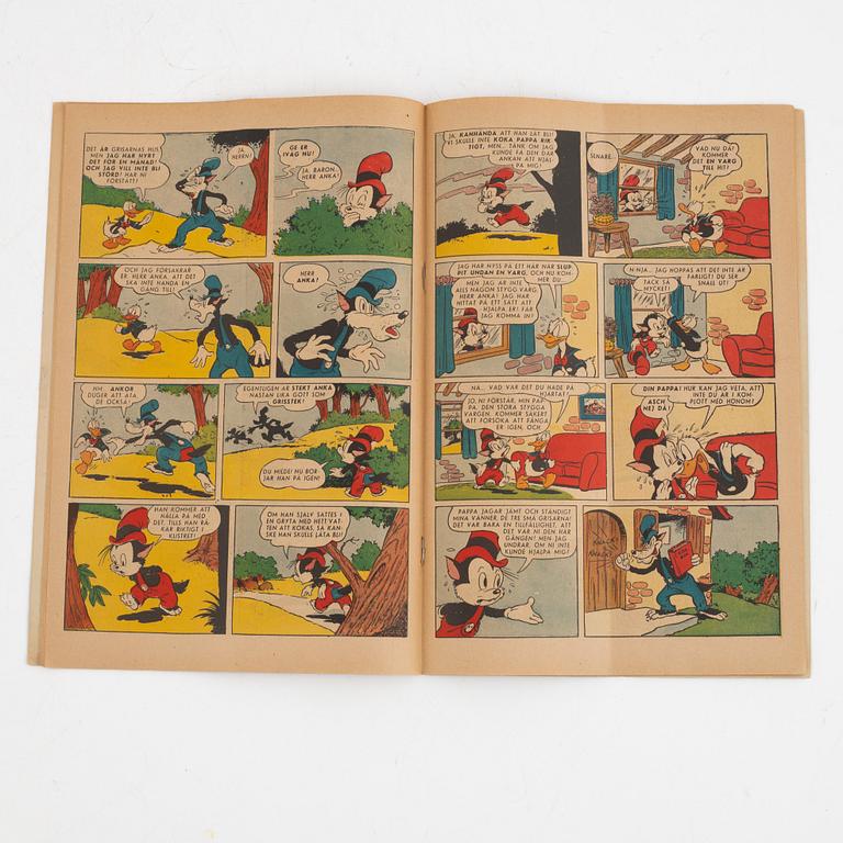 Comic book, "Kalle Anka & Co" No. 10, 1950.