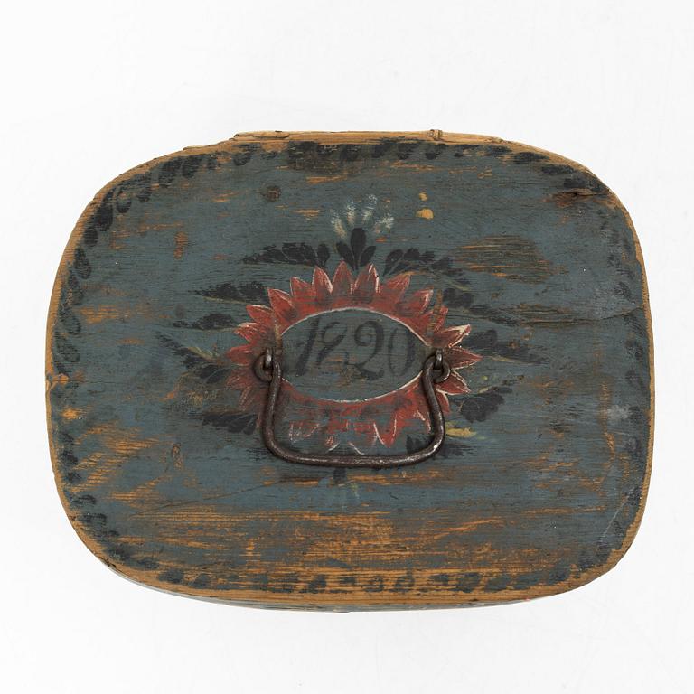 Skrin, allmoge, daterat 1820.