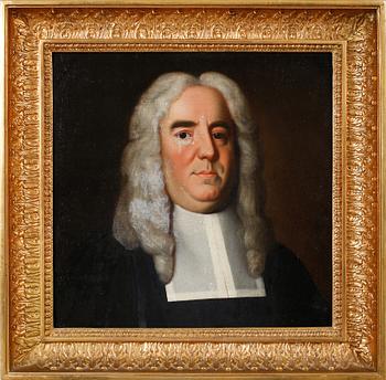 OKÄND KONSTNÄR, olja på duk, osignerad, 1700-tal.