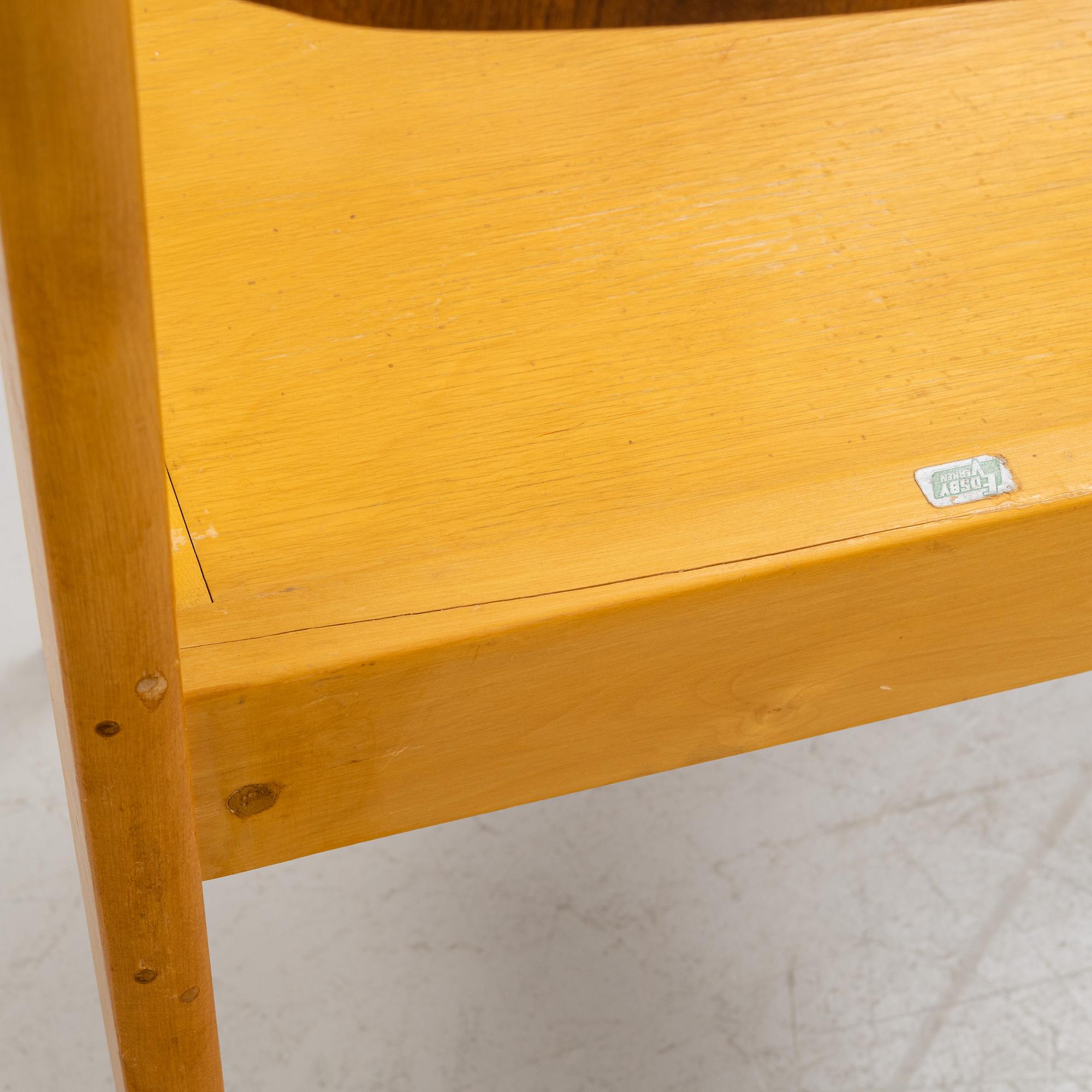 A set of six chairs, Edsbyverken, mid 20th Century.