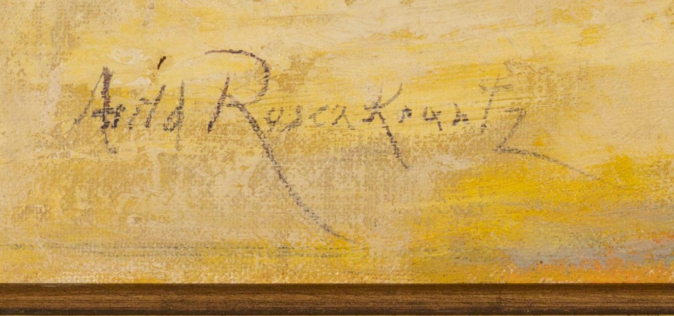 ARILD ROSENKRANTZ, olja på duk, signerad.