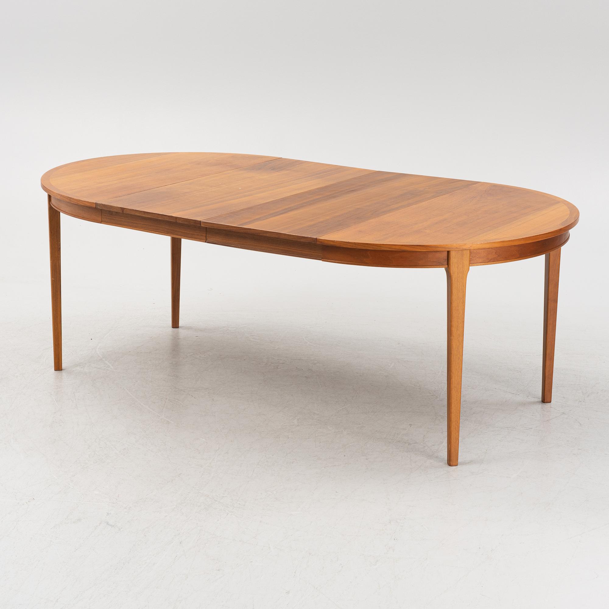 Matbord, AB Möbelfabriken Linden, Horda, 1960-tal.