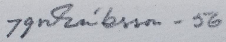 IGOR ERIKSSON, etsning, signerad och daterad 1956.