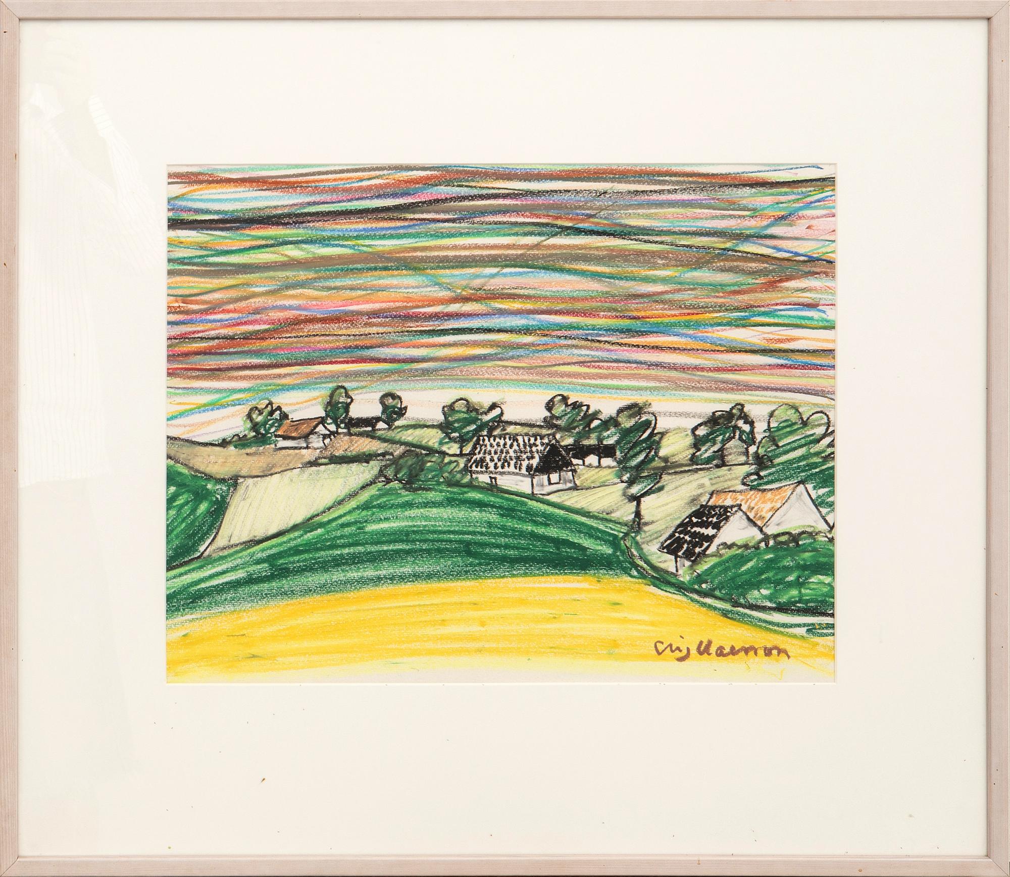 STIG CLAESSON. Drawing 北欧　スウェーデン　ドローイング Stig Claesson, untitled. - Bukowskis