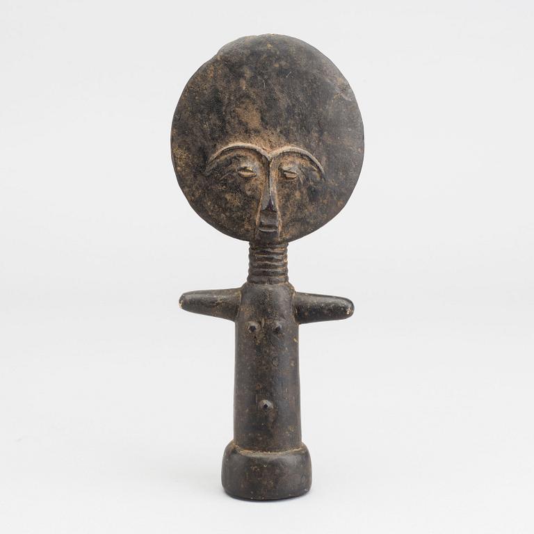 A fertility figurine, Ashanti, Akua’Ba, Ghana.