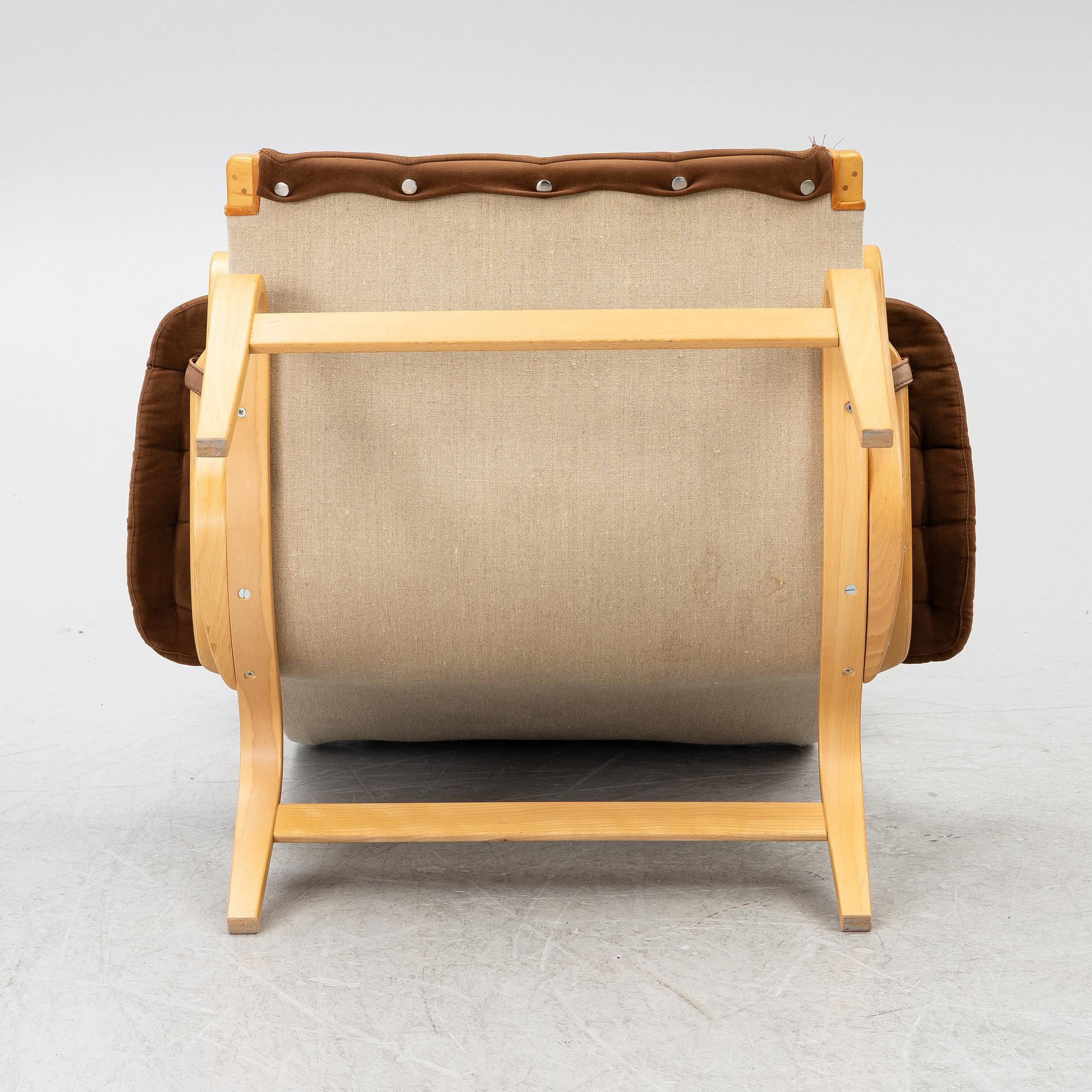 Bruno Mathsson, a 'Pernilla' armchair, Dux.