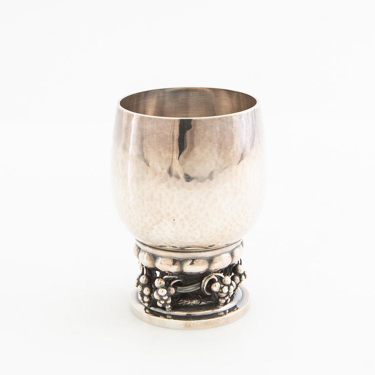 Georg Jensen, vinbägare sterlingsilver  Danmark.