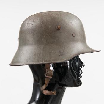 A German/Finnish model 1918 helmet.
