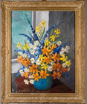 BIRGER CARLSTEDT, oil on canvas, signed and dated -41.