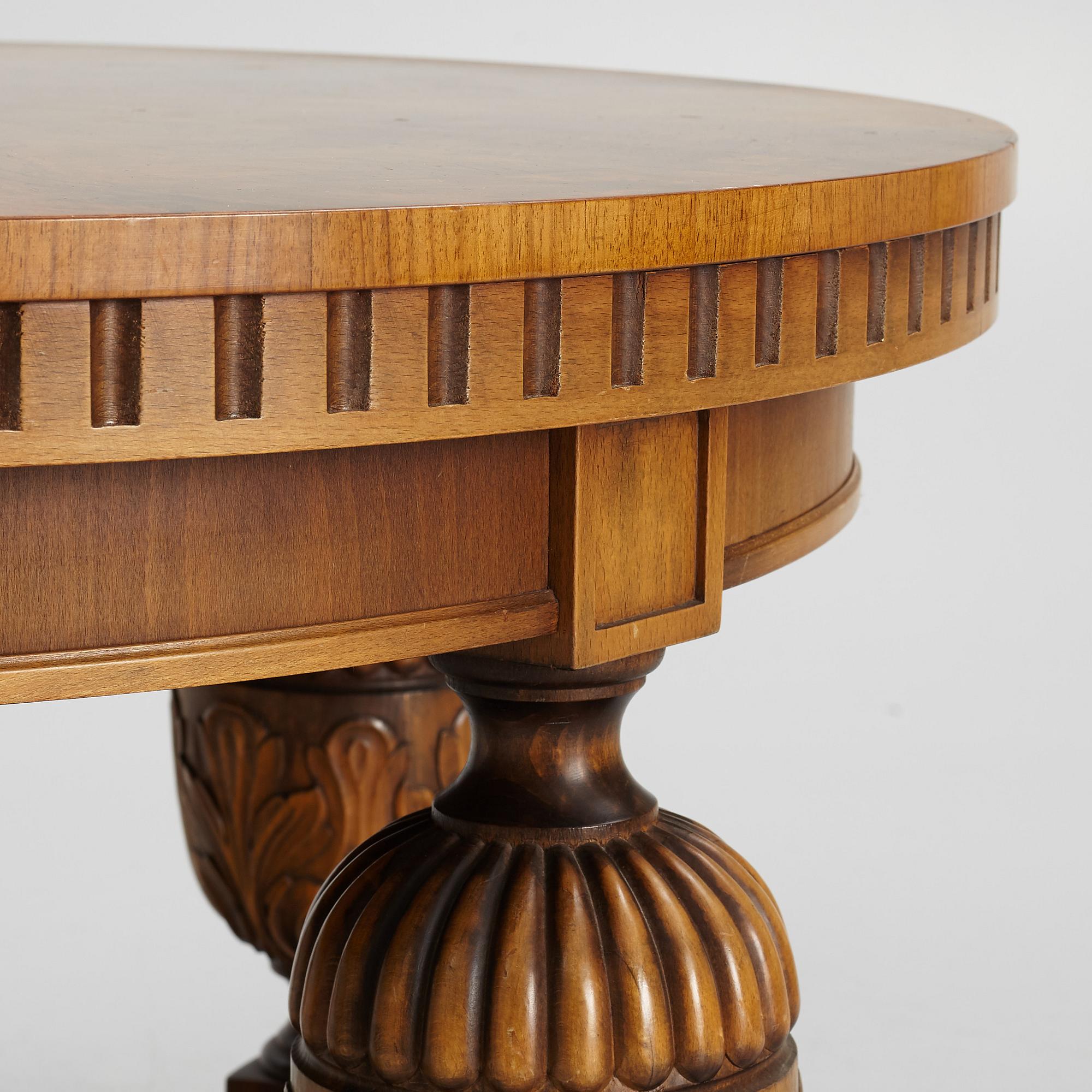 Soffbord, 1920/30-tal.