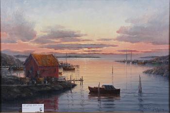 GARBRING, MÅRTEN, olja på duk, sign o dat -77.