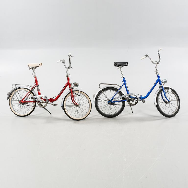 Two 1960/70s Rekord mini bikes.
