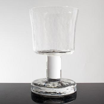 VINGLAS, 29 stycken, glas, Pukeberg, 1900-talets andra hälft.