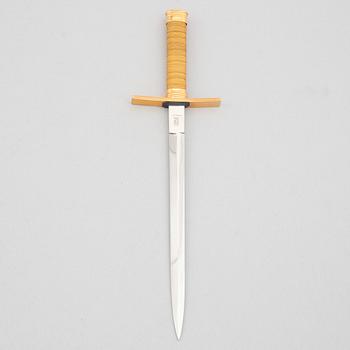 A Swedish Air force officer's dagger, with scabbard.