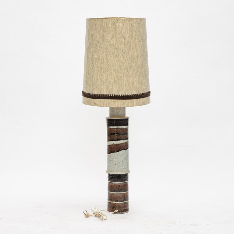 Inger Persson, floor lamp, stoneware, Rörstrand Ateljé.