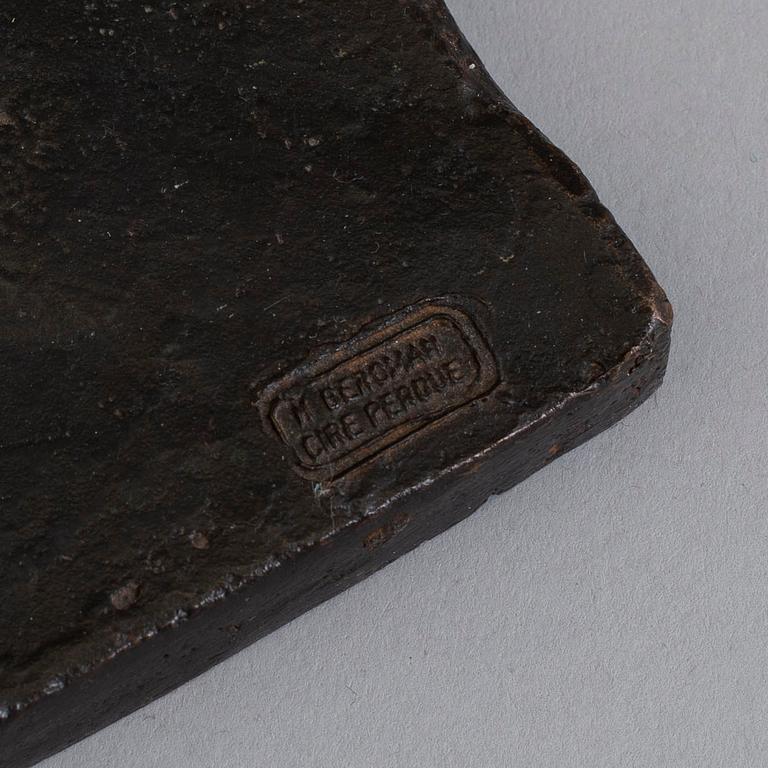 ASMUND ARLE, Skulptur, brons, signerad Asmund Arle och daterad 1963-69. Numrerad 1/5.