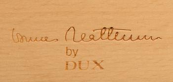 BRUNO MATHSSON, fåtöljer, 2 st, "Ingrid" Dux 1980-tal.