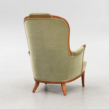 Carl Malmsten, a 'Vår fru' armchair, AB O.H. Sjögren, Tranås.