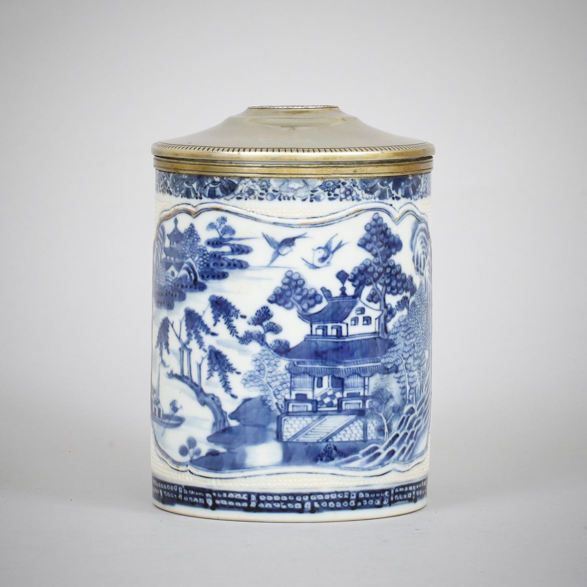 STOP, porslin, Kina, 1700-tal.