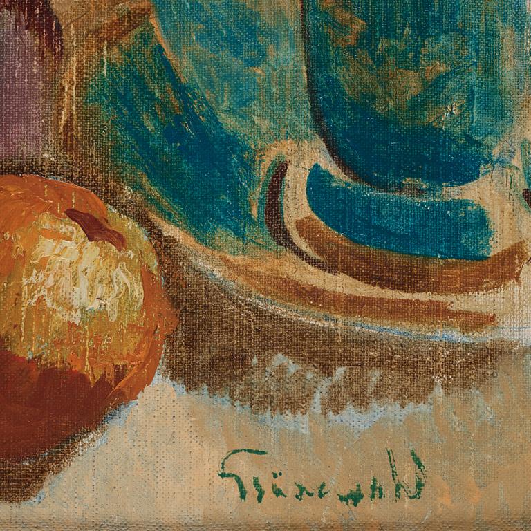 Isaac Grünewald, Still life with apples.