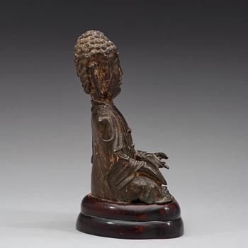 BUDDHA, brons. Mingdynastin (1368-1644).