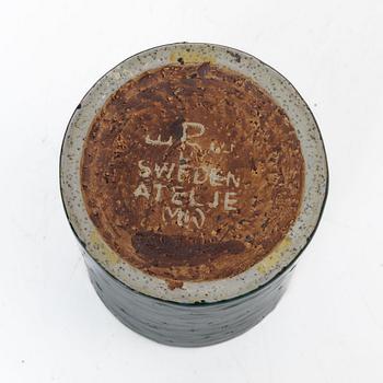 Marianne Westman, a bowl and two vases, stoneware, Rörstrands Ateljé.