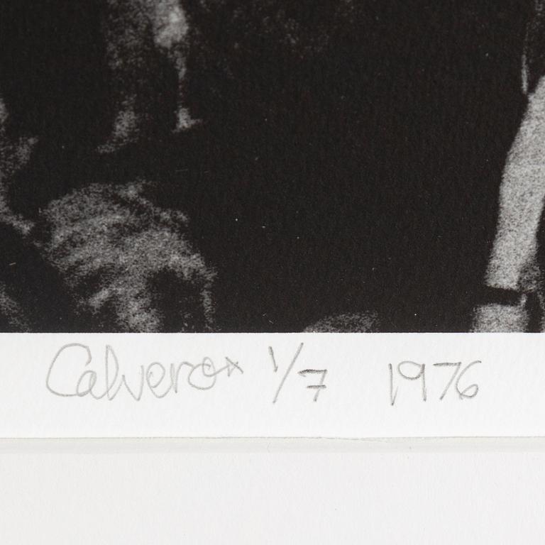 TORBJÖRN CALVERO, fotografi, archival pigment print. Sign, numr och daterad 1/7 1976.