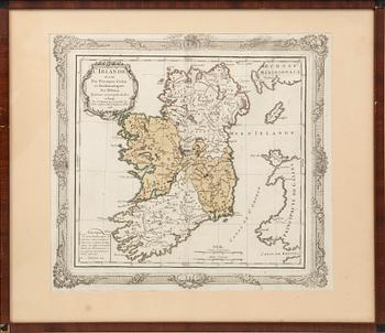 Maps of Europe, 8 pcs., 18th century, France.