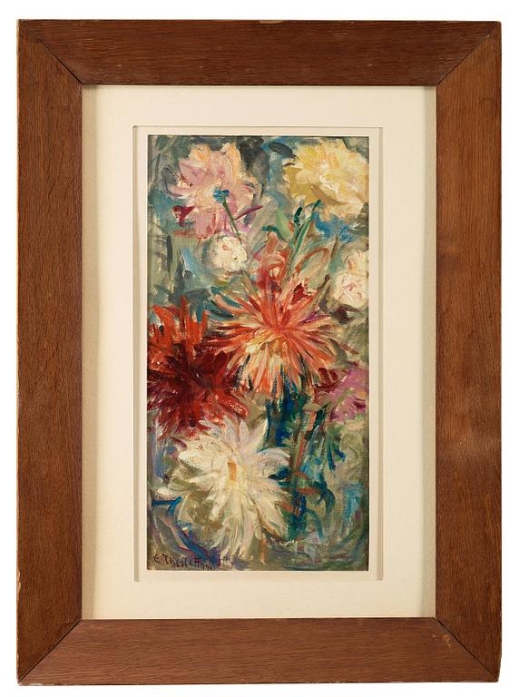 ELLEN THESLEFF, oil on canvas laid down on paper-panel, signed E. Thesleff and dated 1943.