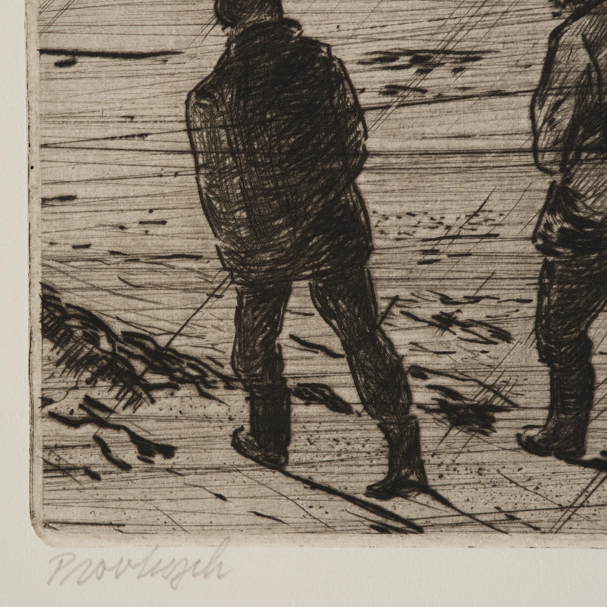 Hans Wigert, Stroll under the starry sky.