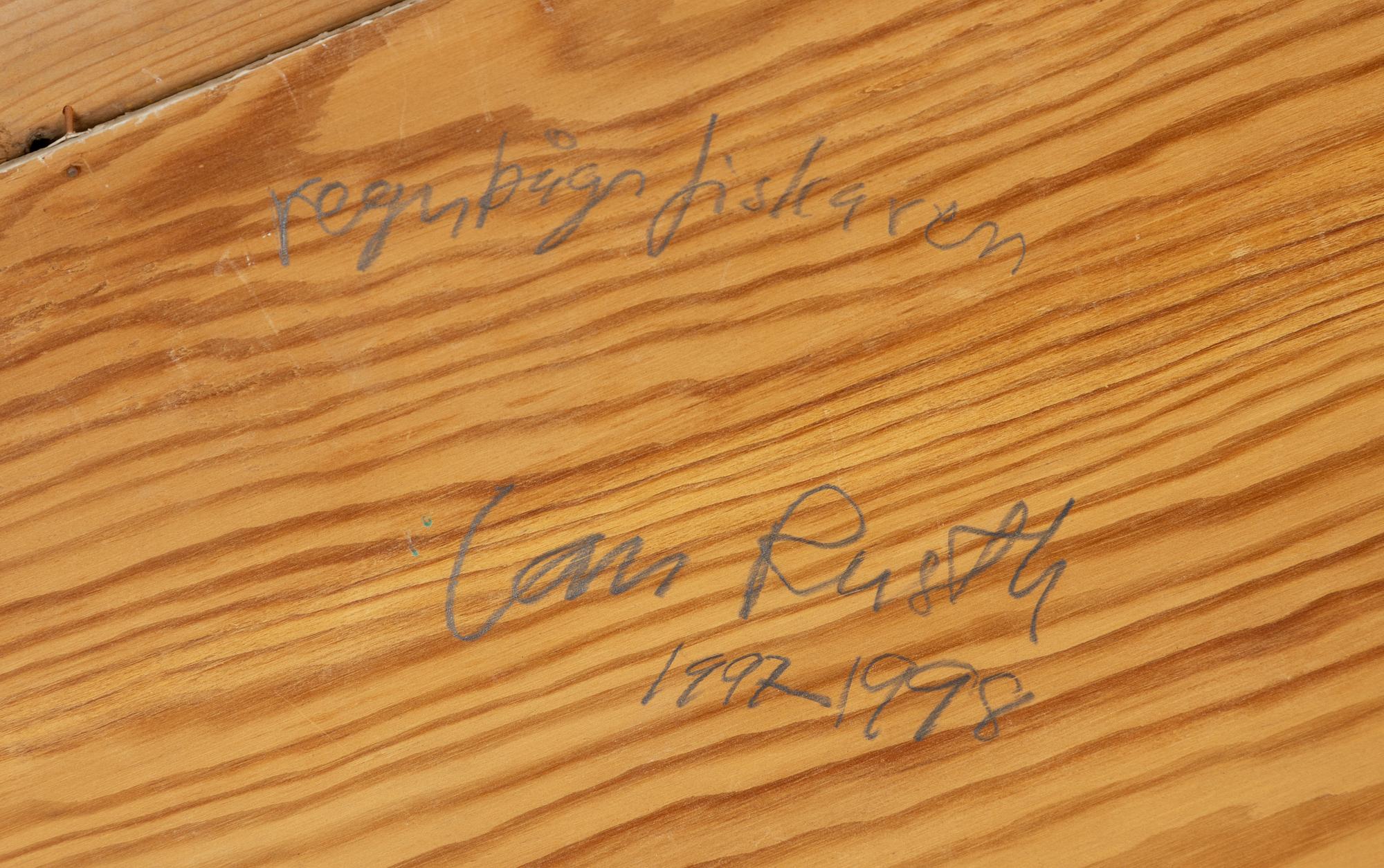 Ian Rusth, "Regnbågsfiskaren".