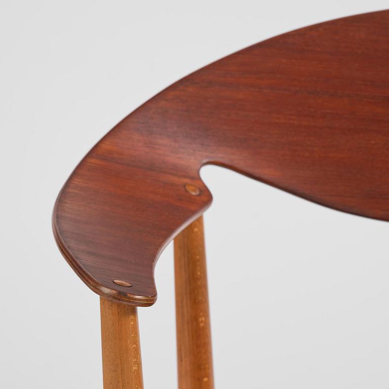 Ejner Larsen & Aksel Bender Madsen, a "Metropolitan" chair, Fritz Hansen, Denmark, 1950s.