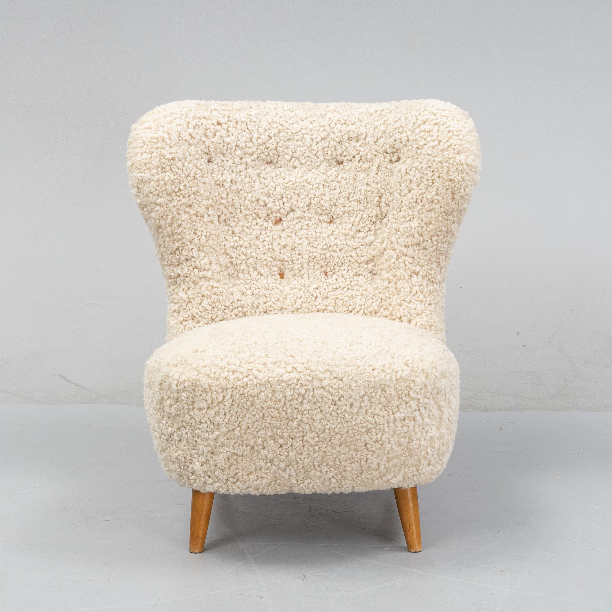 Fåtölj, svensk, 1900-talets mitt.