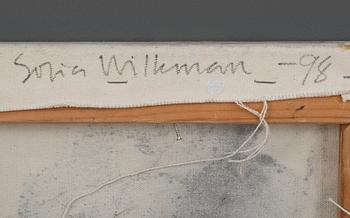 SOFIA WILKMAN, akryyli kankaalle, a tergo signeerattu ja päivätty -98.