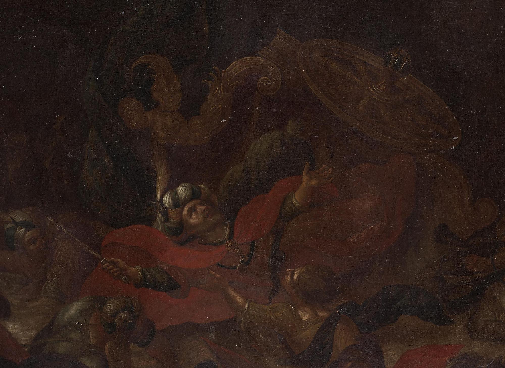 OKÄND KONSTNÄR 1700-TAL, Olja på duk.