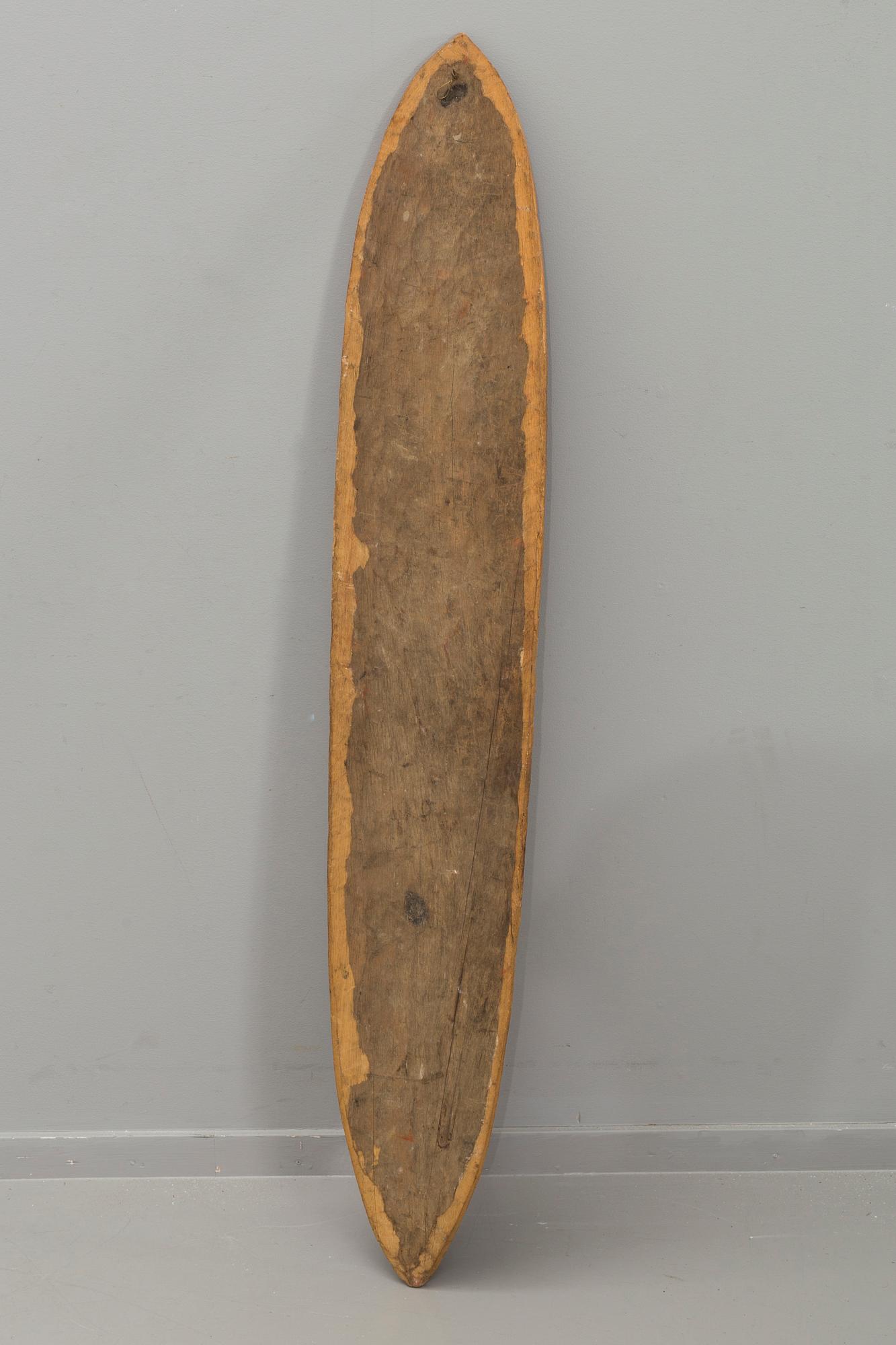 Shield, Asmat, New Guinea.