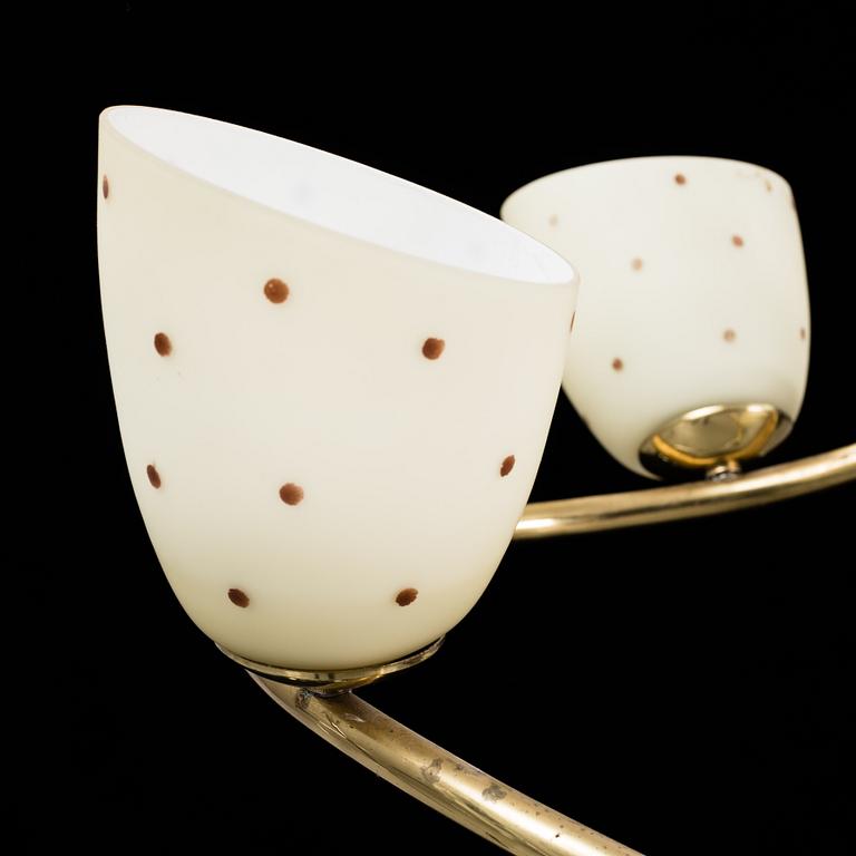 A 1950's ceiling light.