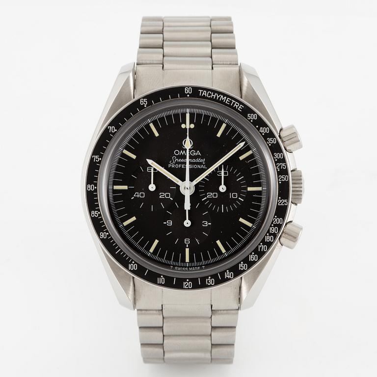 Omega, Speedmaster, chronograph, "CRS Case", "Moonwatch", wristwatch, 42 mm.